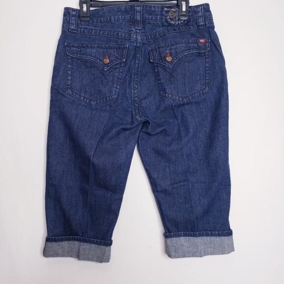 Blue Denim Women's Pants - Picture 4 of 12